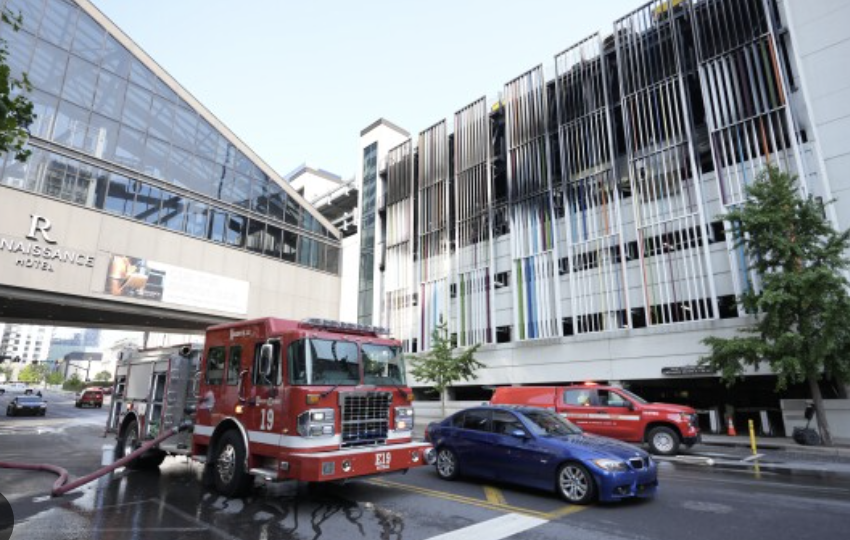 Nashville Library Garage Fire: Collapse Sparks Safety Concerns and Investigation